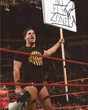 WWE WRESTLING* DREW GULAK SIGNED 10x8 ACTION PHOTO+COA *NO FLY ZONE*