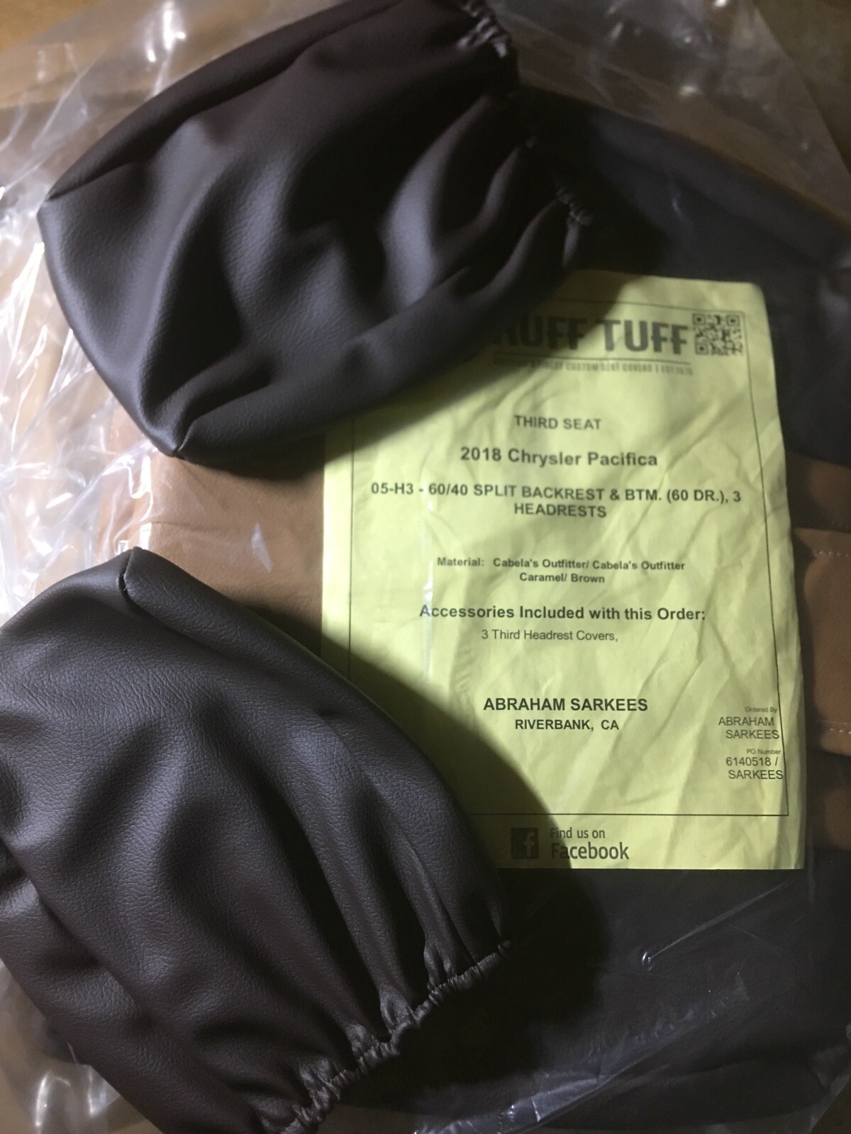 Ruff Tuff Cabela's Outfitter Series Seat Covers BROWN/TAN eBay