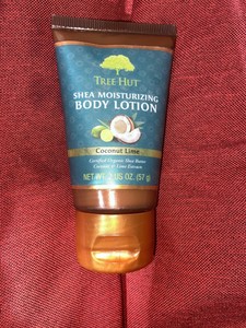 tree hut coconut lime lotion