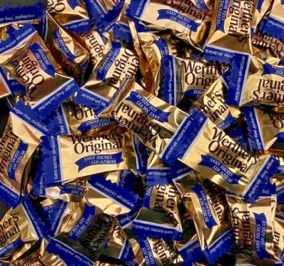Werther's Original- **SUGAR FREE**- ''CARAMEL'' Hard Candies- 1 POUND BAG