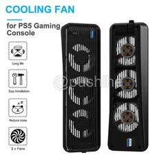 External Cooling Fan Cooler Game Accessories for PS5 PlayStation 5 Host Console