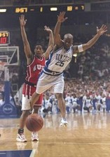 Guard Anthony Epps Kentucky Wildcats and guard Andre Miller Utah U- Old Photo