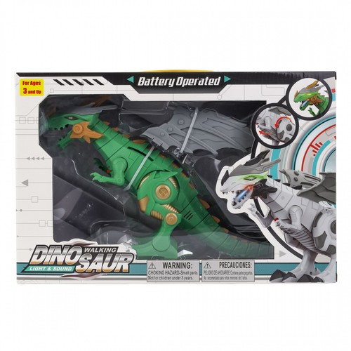 Kidplokio Green Walking Robot Dinosaur Dragon Space Toys Lights Sounds, Boys - 第 8/9 張圖片