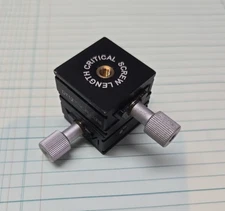 DT12 - 1/2" Dovetail Translation Stage, 8-32 Taps