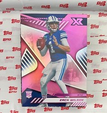 ZACH WILSON 2021 Panini Chronicles XR Draft Picks Orange Foil RC #182 Rookie