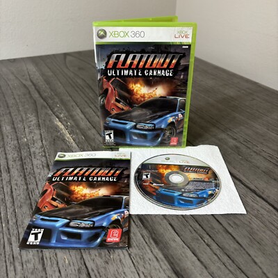 Flatout: Ultimate Carnage - Microsoft Xbox 360 Complete