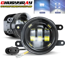 2x Black LED Fog Lights Driving Lamp for Toyota Tacoma 2012-2015 DOT Bumper Lamp