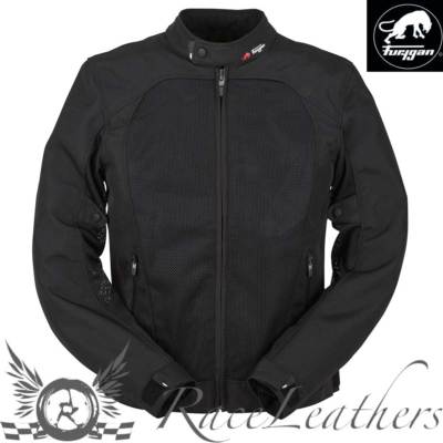 FURYGAN GENESIS MISTRAL EVO BLACK SUMMER MOTORCYCLE MOTORBIKE AIRFLOW JACKET