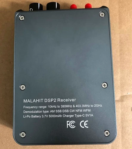 Autorisierte Firmware 2.40 Malahit-DSP2 SDR Malachit Empfänger Touchscreen - Bild 8 von 12