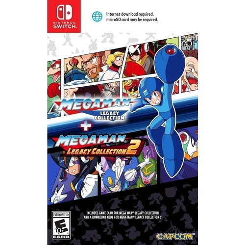Mega Man Legacy Collection + Legacy Collection 2 Nintendo Switch BRAND NEW