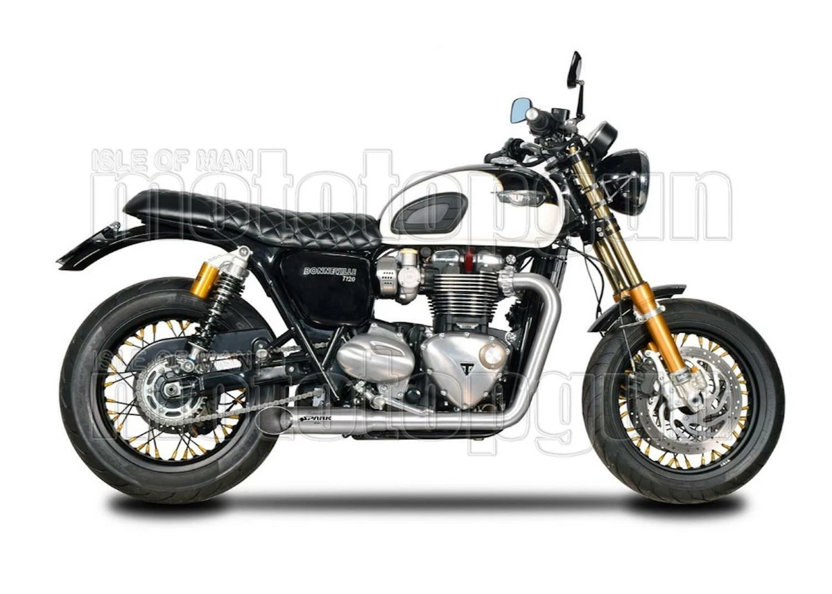 Triumph t120 exhaust deals