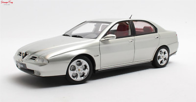 Cult Alfa Romeo 166 Super 3.0 Silver Metallic 1998-2002 Model Diecast 1/18