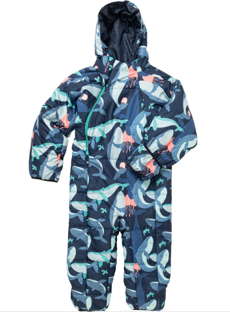 New Selk’ Bag Wearable Sleeping Bag Kids Medium Deep Sea Blue Camping