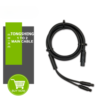 1 TO 2 E-bike Cable Connect Thumb Throttle XH-18 VLCD6 for TSDZ2