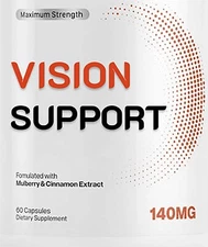 Vision Support Maximum Strength Eye Health Support 60 Capsules
