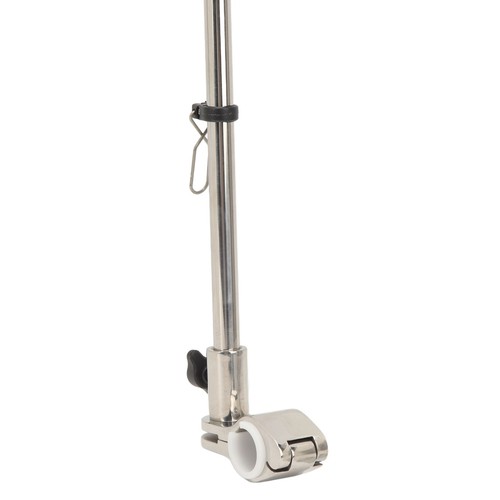 New Marine Grade Rail Mount Flag Pole 560mm Stainless Steel Flag Pole For Boat - Picture 8 of 22