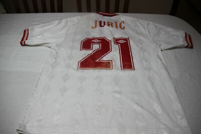 Maillot Vintage Sevilla FC Umbro - Taille XL, N°21 Juric, état Très Bon
