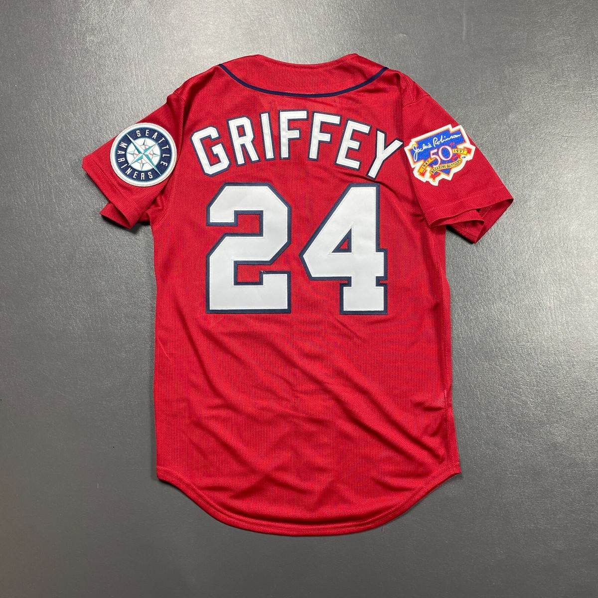 100% Authentic Ken Griffey Jr Mitchell Ness 97 All Star Game