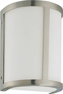 Nuvo 60-2868 - Wall Sconce in Brushed Nickel Finish with Satin White Glass