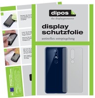 6X Schutzfolie FüR Nokia 5.1 Plus RüCkseite Matt Displayschutzfolie Display
