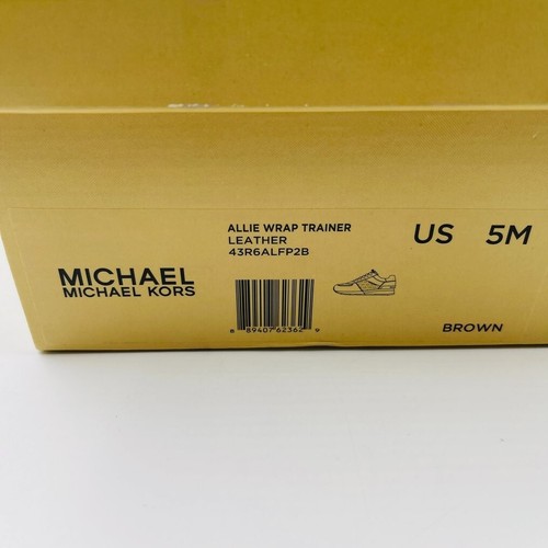 Zapatillas Michael Kors Cuero Marrón EUR 35,5 US 5 UK 3 - Imagen 4 de 10