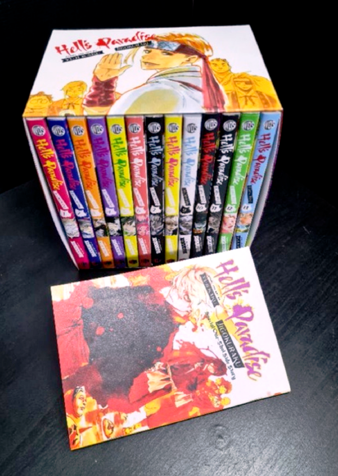 Hell's Paradise Manga By YUJI KAKU Jigokuraku Boxset vol 1-13