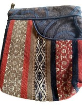 NWOT Danny K Beverly Hills multicolor Tapestry Crossbody Shoulder Bag 11x9  