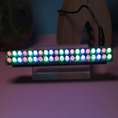 Diy Kits RGB LED Flashing Audio Spectrum Indicator LED Flashing Display Module