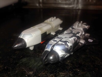 Lot of 2 TRANSFORMERS Space Shuttle Toy Action Figures