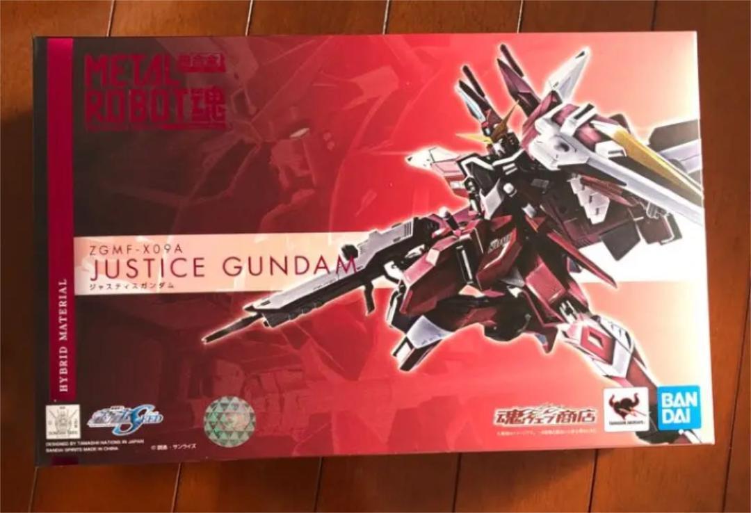 382L ROBOT魂 ZGMF-X09A JUSTICE GUNDAM Metal Robot Spirits Mobile Suit Gundam: Seed - ZGMF-X09A