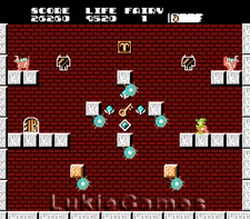 Solomon's Key - Rare NES Nintendo Puzzle Game