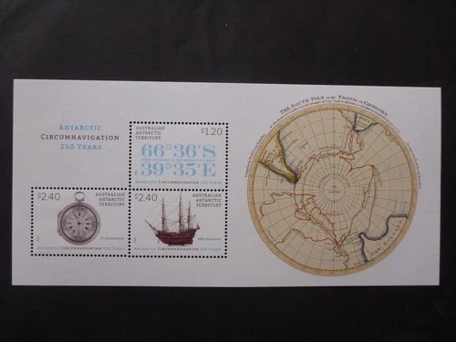 Australian Antarctic Territory 2023 250th Circumnavigation Mini Sheet Mint Stamp