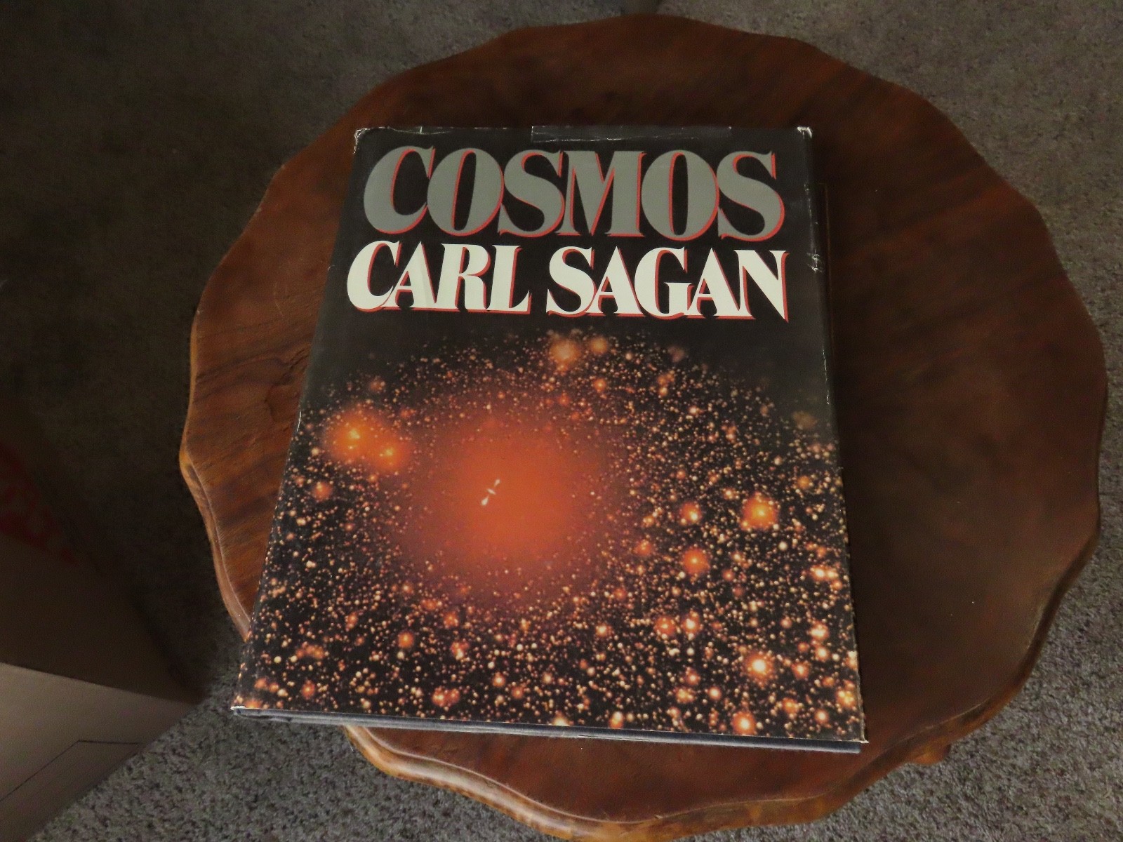 Cosmos by Carl Sagan, 1980, FIRST EDITION HARDCOVER, 3RD PRINTING