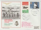2/8/1971 UK GB Flown Cover - First Aircraft Landing on H.M.S. Furious Underway