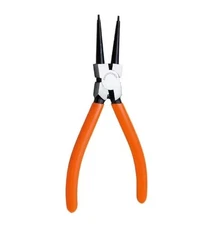 Orange Red Heavy Duty 7" EXTRA LONG External Straight Retaining Ring Clip Circli