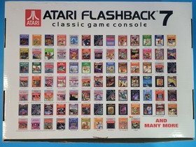 Atari Flashback 7 Classic Game Console Deluxe 101 Games Built In Wireless Contro