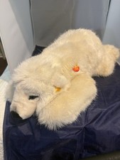 STEIFF ARCO POLAR BEAR 24" PLUSH STUFFED ANIMAL w/TAG BUTTON CHEST TAG 062919