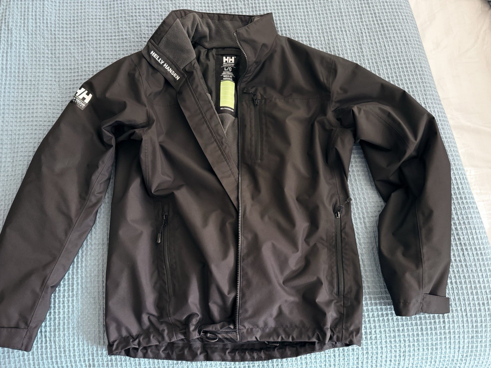 Helly Hansen Men's Crew Insulator Jacket Size Large Black