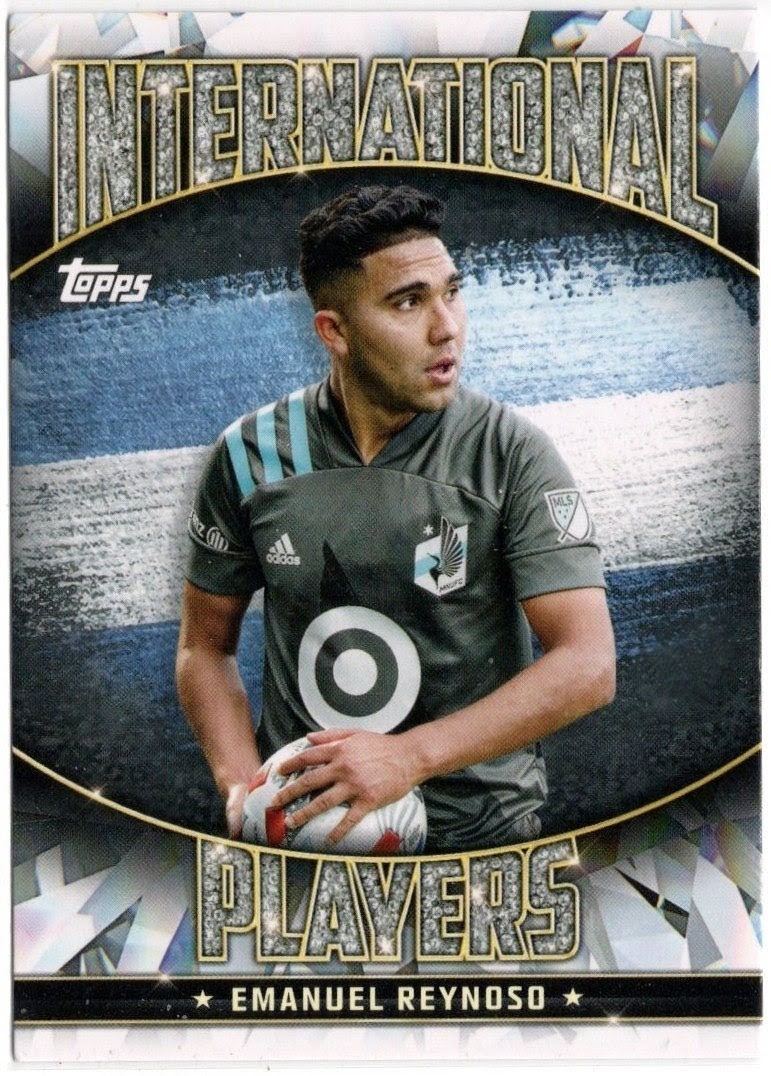 2022 Topps MLS International Players Emanuel Reynoso Insert Card #IP-1
