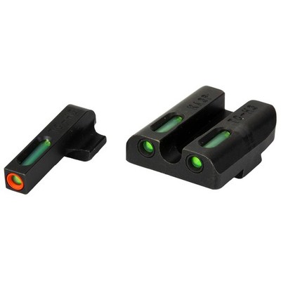 Truglo Tfx Pro Night Sight Handgun Green Fiber Optic Tritium Day Night Visibi...