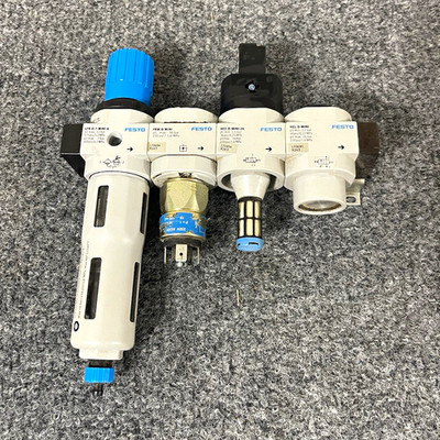Festo Air Filter Regulator Manifold LFR-D-7-MINI-A 1/4 in Port 175 psi