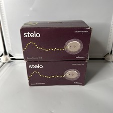 Stelo Glucose Biosensor Kit 2 packs of 2 sensors - 4 total 12/31/26 New Sealed
