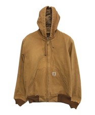 Authentic CarHartt Active Jacket S Khaki Men 4244