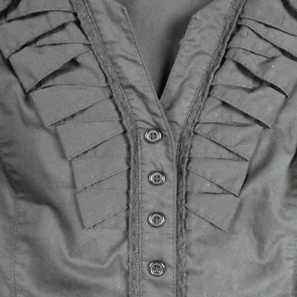 Worthington Dress Womens 10 Black Gray Plaid Sheath Pencil Career Work Office - Image 3 of 4