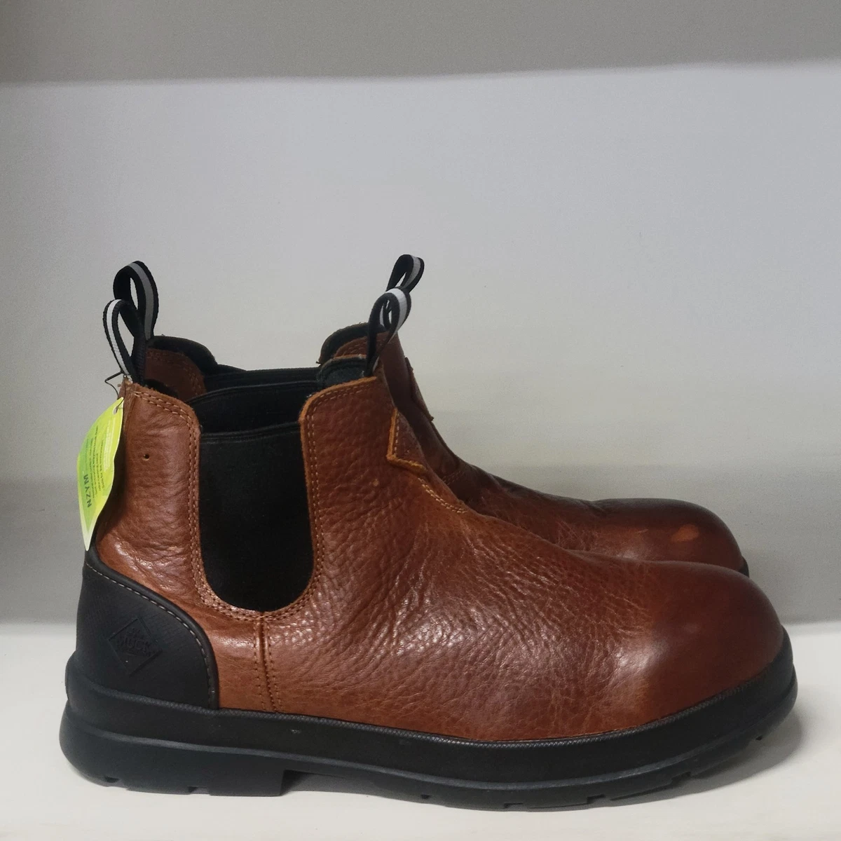 Clark’s Brown Leather Fidalgo Muck Duck Boots Mens 14M Women main image 2
