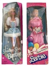 🎀🎁VTG Barbie 1983 “Happy Birthday” Doll NIB & 1995 “Skating Star” Doll NIB🎁🎀