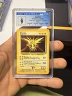 CGC 9 Pokemon 1999 Base Set Unlimited Holo Zapdos 16/102 English