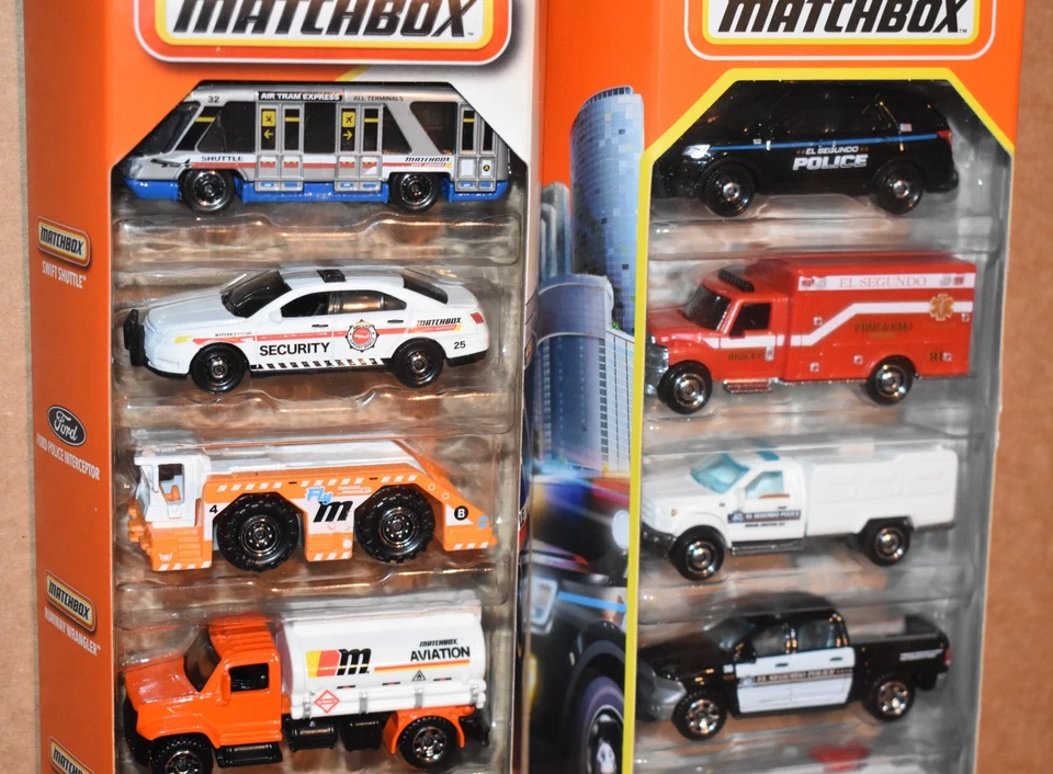Matchbox 5 Pack MBX SERVICE & MBX AIRPORT II LOT OF 2 NEW - Image 3 of 4
