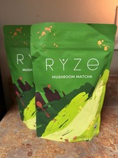 NEW 2 Packs RYZE Organic Mushroom Matcha Sealed Exp 07/31/2027