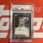2024 Bowman Chrome - Chrome Prospect Mojo Auto Roman Anthony Blue Refractor /150